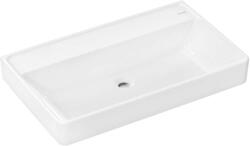 Hansgrohe Xanuia Q - Mosdókagyló, 80x48 cm, túlfolyó nélkül, csapnyílás nélkül, SmartClean, fehér 61139450 (61139450)