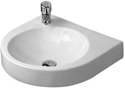 Duravit Architec - Mosdókagyló túlfolyó nélkül, 575x520 mm, WonderGliss, fehér 04495800001 (04495800001)