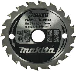Makita Tartozékok - Fűrészlap fához, 85x15 mm, 20 fog B-33576 (B-33576)