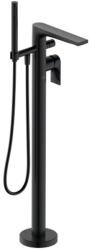 Duravit Tulum - Padlós kádkeverő, matt fekete TU5250000046 (TU5250000046)