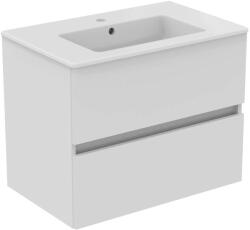 Ideal Standard Eurovit+ - Szekrény mosdóval, 55x70x44 cm, 2 fiókos, fényes fehér R0573WG (R0573WG)