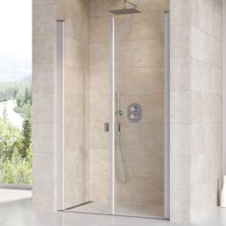 RAVAK Chrome - Zuhanyajtó kétszárnyú CSDL2-90, 875-905 mm, szatén/tiszta üveg 0QV7CU0LZ1 (0QV7CU0LZ1)