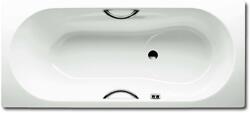 Kaldewei Ambiente - Téglalap alakú kád Vaio Set Star 957, 1600 x 700 mm, fogantyúnyílásokkal, csúszásgátló, Perl-Effekt, fehér színű 233727063001 (233727063001)