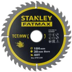 STANLEY Tartozékok - Fűrészlap fához 184x30 mm, 40 fog STA17020-XJ (STA17020-XJ)