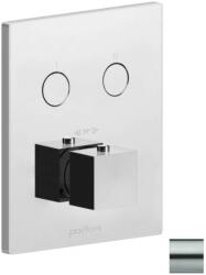 PAFFONI Compact Box - Termosztatikus keverő, rejtve, 2 készülékhez, rozsdamentes acélból CPT518ST (CPT518ST)