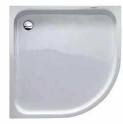 Duravit D-Code - Zuhanyzótálca negyedkörös 900x900 mm, alpesi fehér 720108000000000 (720108000000000)