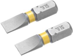 STANLEY Tartozékok - PL6 bitkészlet ScrewLock rendszerrel, hossza 25 mm, 2 db STA62750-XJ (STA62750-XJ)