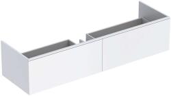 Geberit Xeno 2 - Varicor 1600 mm-es mosdószekrény LED világítással, 2 fiókkal, matt fehér színű 500.346. 01.1 (500.346.01.1)