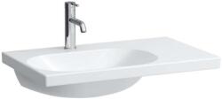 Laufen Lua - Bútor mosdókagyló 75x46 cm, túlfolyó nélkül, csaptelep lyukkal, LCC, fehér H8170864001111 (H8170864001111)