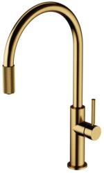 Omnires Switch - Mosogató csaptelep szűrő funkcióval, csiszolt arany SW9057GLB (SW9057GLB)