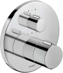 Duravit - Termosztatikus csaptelep falsík alatti beépítéshez, 2 készülékhez, króm TH4200014010 (TH4200014010)