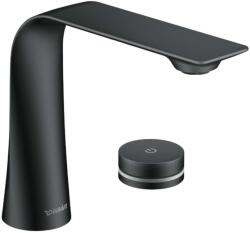 Duravit D. 1 - Elektronikus mosdócsaptelep, hálózati tápellátás, matt fekete D11100008046 (D11100008046)