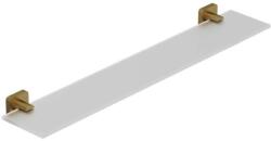 Kludi Vela S - Polc, hossza 60 cm, üveg/csiszolt arany 25973N0 (25973N0)