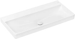 Hansgrohe Xelu Q - Mosdókagyló, 100x48 cm, túlfolyó nélkül, csaptelepnyílás nélkül, SmartClean, fehér 61041450 (61041450)