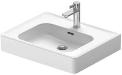 Duravit Soleil by Starck - Bútor mosdókagyló 600x480 mm, túlfolyóval, csapfurattal, WonderGliss, fehér 23776000001 (23776000001)