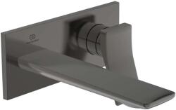 Ideal Standard Conca Tap - Mosdókagyló-keverő, rejtett beépítésre, kifolyócső 18 cm, Magnetic Grey A7371A5 (A7371A5)
