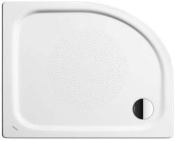 KALDEWEI Advantage - Negyedkörös aszimmetrikus zuhanytálca Zirkon 602-2, 800 x 1000 mm, fehér - zuhanytálca, csúszásgátló, Perl-Effekt, polisztirol tartószerkezet. 456735003001 (456735003001)