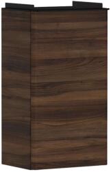 Hansgrohe Xelu Q - Mosdószekrény, 63x34x27 cm, 1 ajtós, zsanérok bal oldalon, sötét dió/matt fekete 54014670 (54014670)