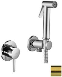 PAFFONI Bidet Kit - Falra szerelhető bidé keverő zuhanyzóval és testtel, csiszolt arany színben KITDUP110HGSP (KITDUP110HGSP)
