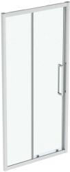 Ideal Standard i. Life - Zuhanyzó tolóajtó, kétrészes, 1100 mm, ezüst fényes/tiszta üveg T4943EO (T4943EO)