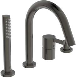 Ideal Standard Joy - Kádperemes csaptelep, 4 lyukú beépítés, Magnetic Grey BC789A5 (BC789A5)