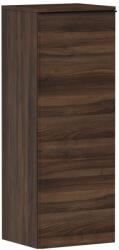 Hansgrohe Xelu Q - Oldalszekrény 40x107x35 cm, 1 ajtós, bal oldali ajtópánt, sötét dió/matt fekete 54130670 (54130670)