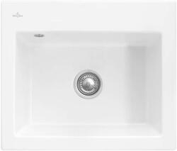 Villeroy & Boch Subway 60 - Kerámia mosogató 60x51 cm, CeramicPlus, alpesi fehér 330901R1 (330901R1)