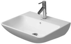Duravit ME by Starck - Mosdókagyló 600x460 mm, 1 csapfurat, matt fehér 2335603200 (2335603200)