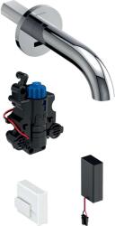 Geberit Piave - Elektronikus termosztatikus mosdókagyló-keverő, rejtett beépítéshez, hossza 220 mm, keverőcsatlakozó, króm 116.288. 21.1 (116.288.21.1)