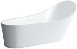 Laufen Palomba kollekció - Szabadon álló aszimmetrikus kád 1800x900 mm, masszázs rendszerrel, LED világítással és érzékelővel, fehér színben H2458020006251 (H2458020006251)