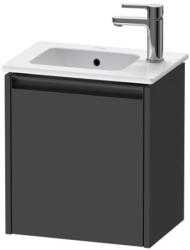 Duravit Ketho. 2 - Mosdószekrény 440x410x292 mm, 1 ajtó, jobb oldali zsanérok, grafit matt K25060R49490000 (K25060R49490000)