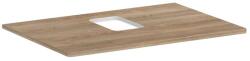 Hansgrohe Xelu Q - Mosdópult 78x55 cm, középen kivágás, natúr tölgy 54120230 (54120230)