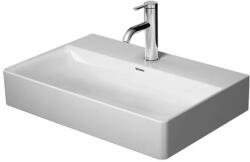 Duravit DuraSquare - Kompakt bútor mosdókagyló, 600x400 mm, 1 csapfurattal, DuraCeram, alpesi fehér 2356600071 (2356600071)