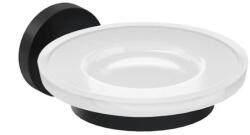 Jika Mio Style - Szappanadagoló tartóval, üveg/matt fekete H3832F17160001 (H3832F17160001)