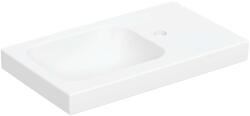 Geberit iCon - Mosdókagyló 53x31 cm, túlfolyó nélkül, csapnyílás jobb oldalon, matt fehér 501.832. JT. 1 (501.832.JT.1)