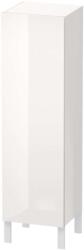 Duravit L-Cube - Magas szekrény 1320x400x363 mm, balra, fényes fehér LC1178L2222 (LC1178L2222)