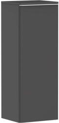 Hansgrohe Xelu Q - Oldalszekrény 40x107x35 cm, 1 ajtós, jobb oldali ajtópánt, matt szürke/matt fehér 54132700 (54132700)