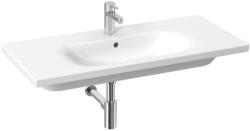 Jika Mio-N - Mosdókagyló 100x45 cm, túlfolyóval, csaptelep lyukkal, fehér színű H8147130001041 (H8147130001041)