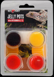 Repti Planet Jelly Pots Mixed - Kiegészítő takarmány hüllők és gerinctelenek részére (8 db)