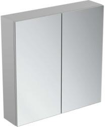 Ideal Standard Mirror&Light - Tükrös szekrény 700x700 mm, alumínium T3590AL (T3590AL)