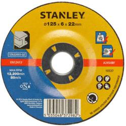 STANLEY Tartozékok - Csiszolótárcsa fémhez 125x22 mm STA32055-QZ (STA32055-QZ)