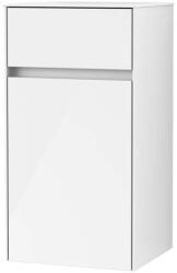Villeroy & Boch Collaro - Oldalszekrény, 404x748x349 mm, 1 ajtó, jobb oldali zsanérokkal, fényes fehér színű C03201DH (C03201DH)