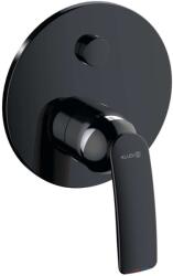 Kludi Balance - Rejtett csaptelep 2 készülékhez, matt fekete/króm 527598775 (527598775)