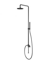 Steinberg 100 - Zuhanyszett keverő nélkül, átmérő 200 mm, matt fekete 100 2770 S (100 2770 S)