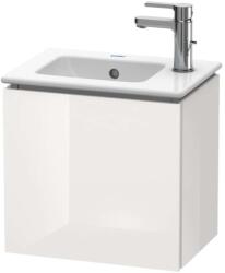 Duravit L-Cube - Mosdószekrény 400x420x294 mm, jobbra, 1 ajtó, fényes fehér LC6272R2222 (LC6272R2222)