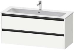 Duravit Ketho. 2 - Mosdószekrény 550x1210x480 mm, 2 fiókos, matt fehér K25265018180000 (K25265018180000)
