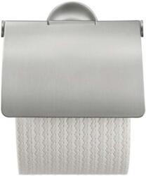 Duravit Starck T - WC-papír tartó fedővel, csiszolt rozsdamentes acélból 0099407000 (0099407000)