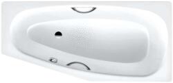 Kaldewei Advantage - Aszimmetrikus kád Mini Star balra 837, 1570x700/475 mm, fogantyúnyílásokkal, csúszásgátlóval, Perl-Effekt, fehér színű 225330003001 (225330003001)