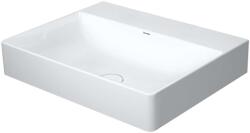 Duravit DuraSquare - Mosdókagyló 600x470 mm, DuraCeram, WonderGliss-szel, alpesi-fehér színben 23536000701 (23536000701)