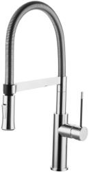 Omnires - Mosdókagyló keverő flexibilis karral és zuhanyzóval, krómozott X3CR (X3CR)